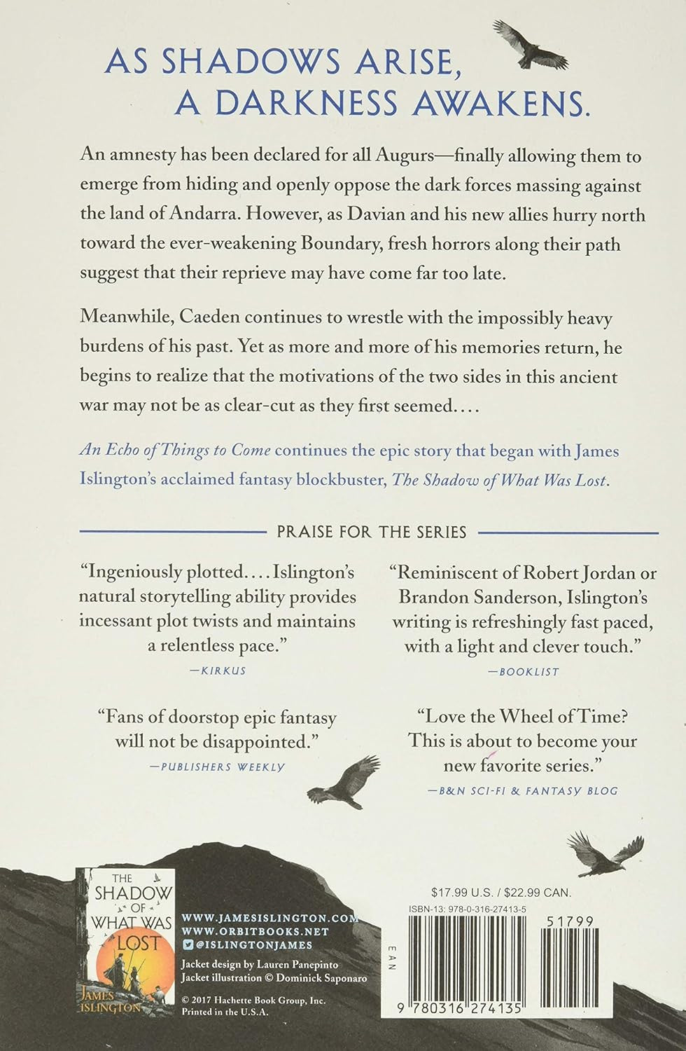 An Echo of Things to Come (The Licanius Trilogy, 2)