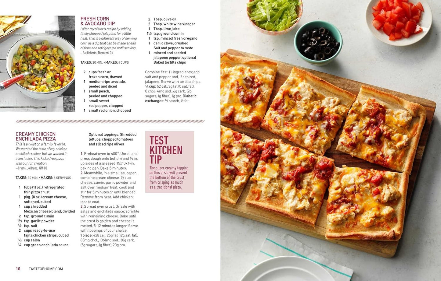 Taste of Home 30 Minute Cookbook: 317 Quick Recipes for Delicious Home-Cooked Me