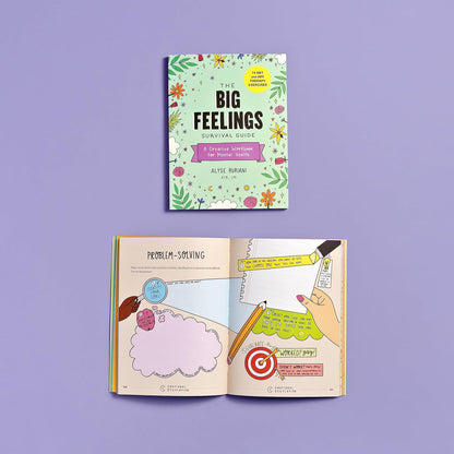 The Big Feelings Survival Guide: a Creative Workbook for Mental Health (74 DBT a