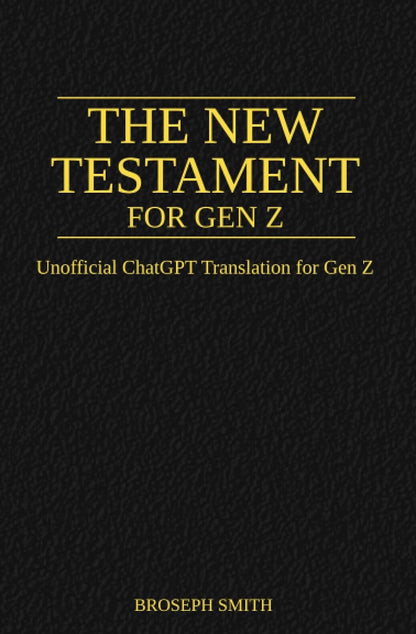 The New Testament for Gen Z