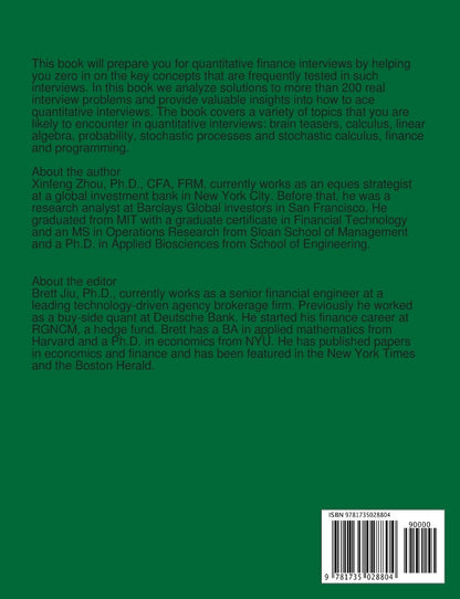 A Practical Guide to Quantitative Finance Interviews