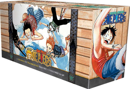 One Piece Box Set 2: Skypiea and Water Seven: Volumes 24-46 with Premium (2) (On