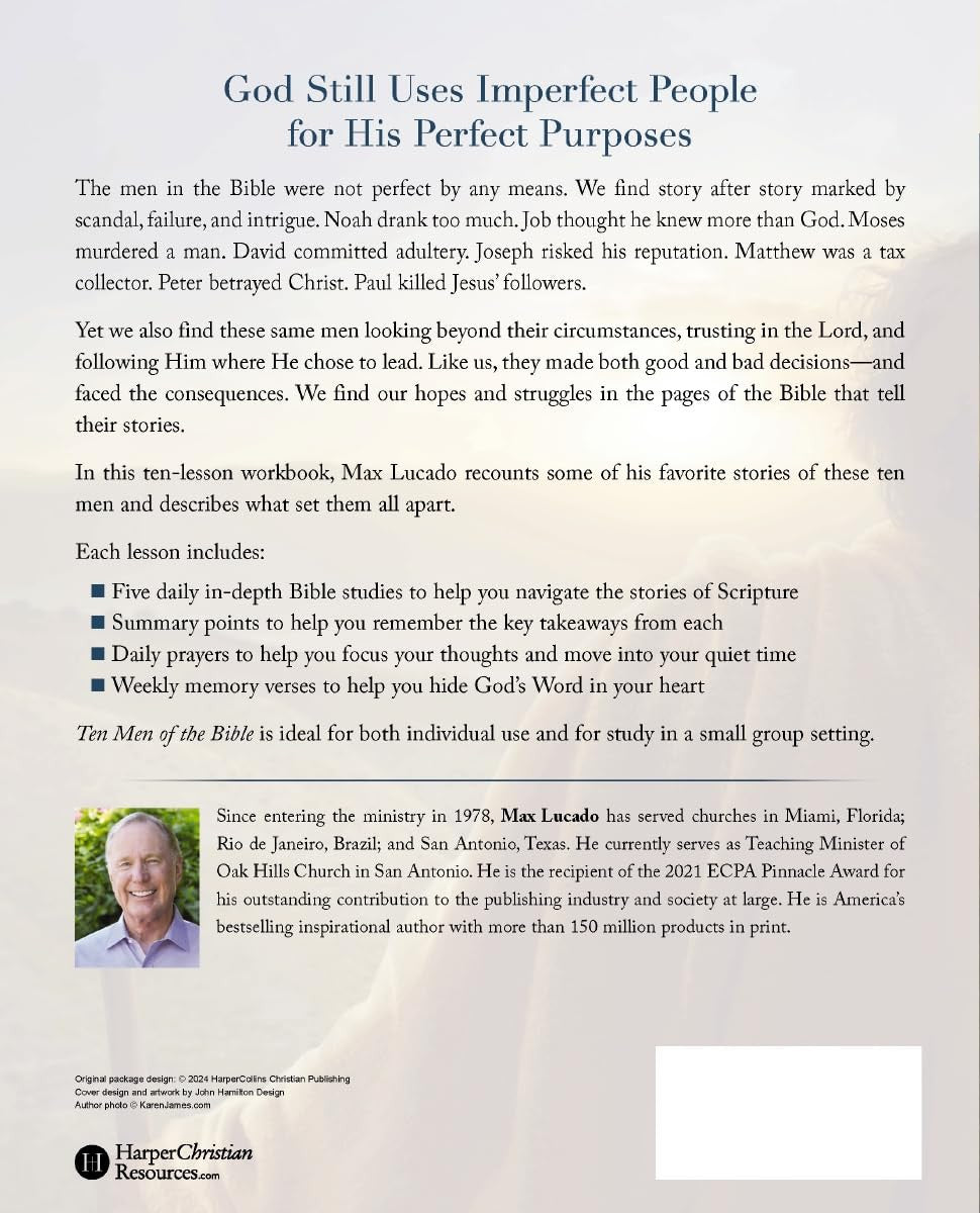 Ten Men of the Bible Updated Edition: How God Used Imperfect People to Change th