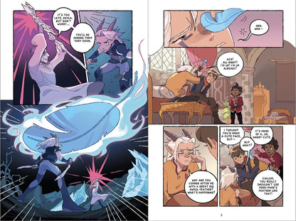 Through the Moon: a Graphic Novel (The Dragon Prince Graphic Novel #1)