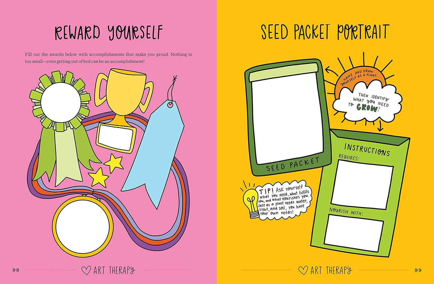 The Big Feelings Survival Guide: a Creative Workbook for Mental Health (74 DBT a