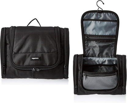 Travel Toiletry Bag for Men and Women, Hanging Toiletry Bag, Dopp Kit with 2 Sid