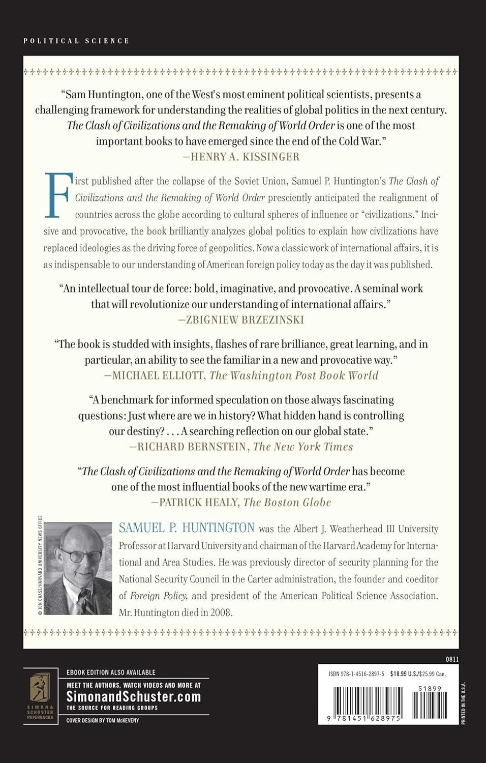 The Clash of Civilizations and the Remaking of World Order