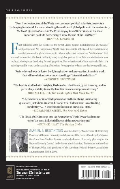 The Clash of Civilizations and the Remaking of World Order