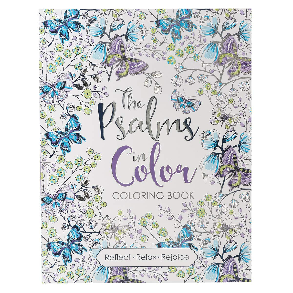 The Psalms in Color - Inspirational Coloring Book with Scripture for Women and T