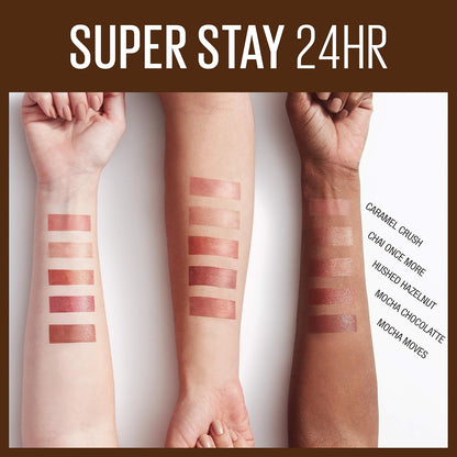 Superstay 24, 2-Step Liquid Lipstick, Coffee Edition, Chai Once More