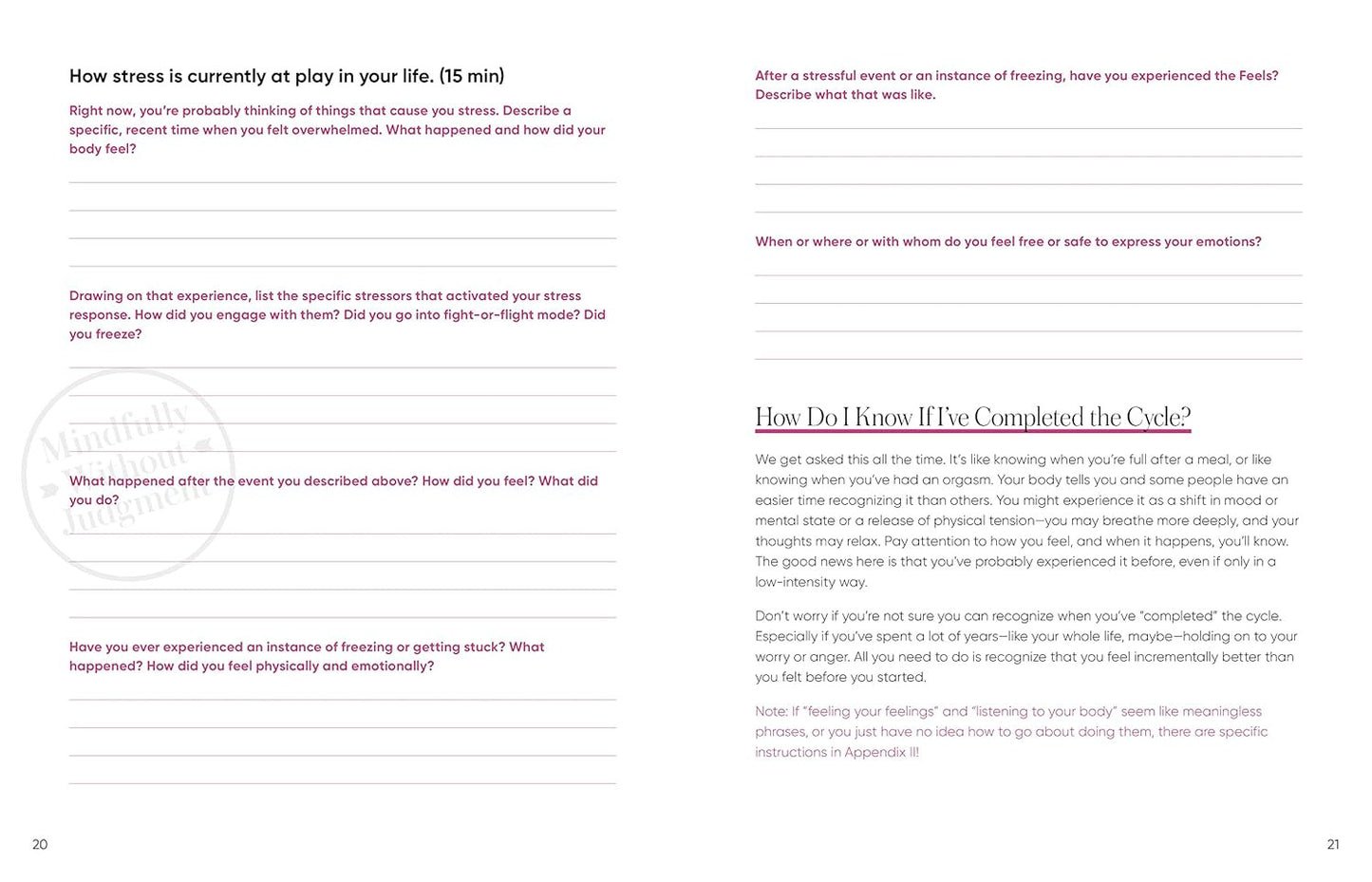 The Burnout Workbook: Advice and Exercises to Help You Unlock the Stress Cycle