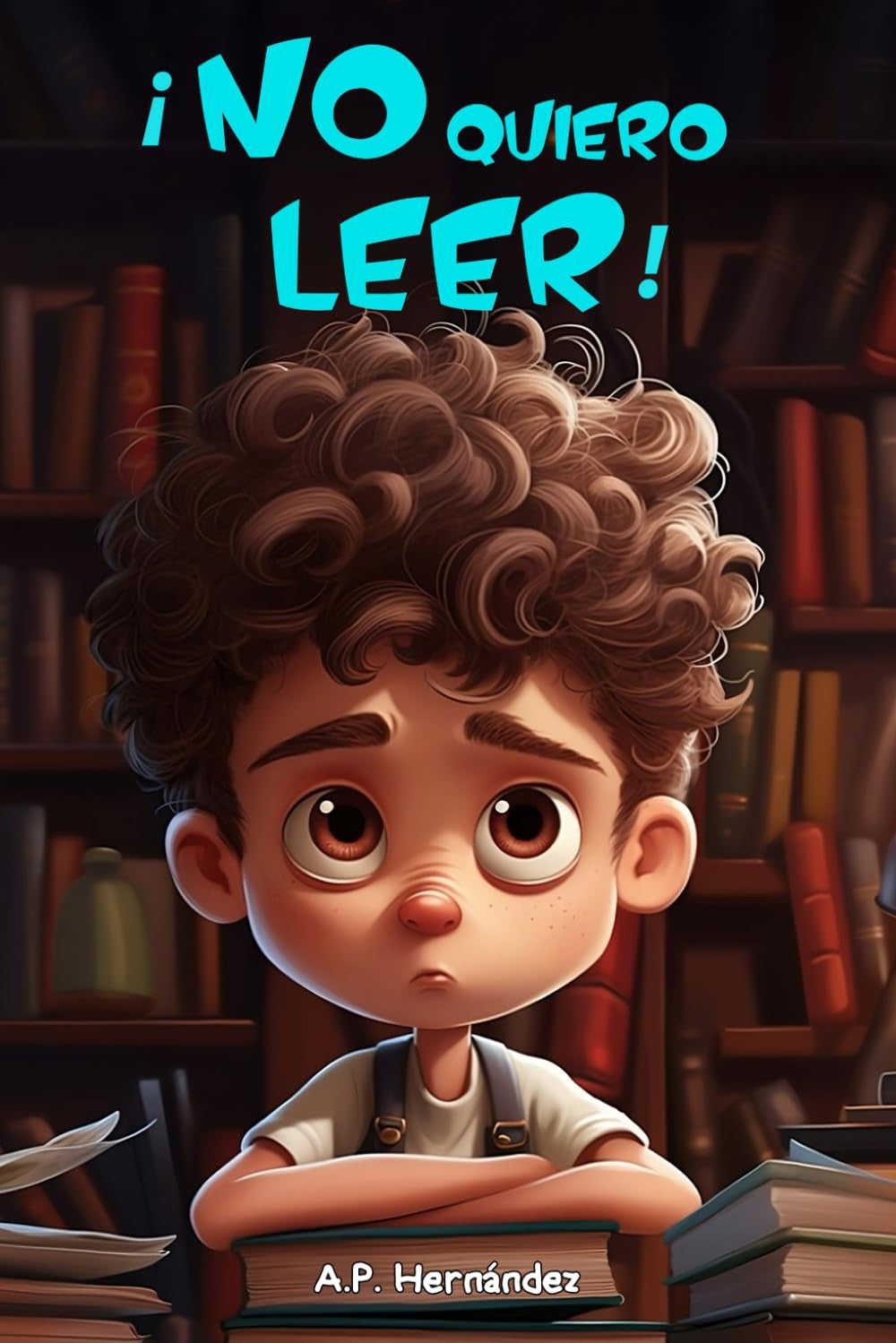 ¡No Quiero Leer!: Libro Infantil (6 - 7 Años). Martín Comienza Su Aventura (Span