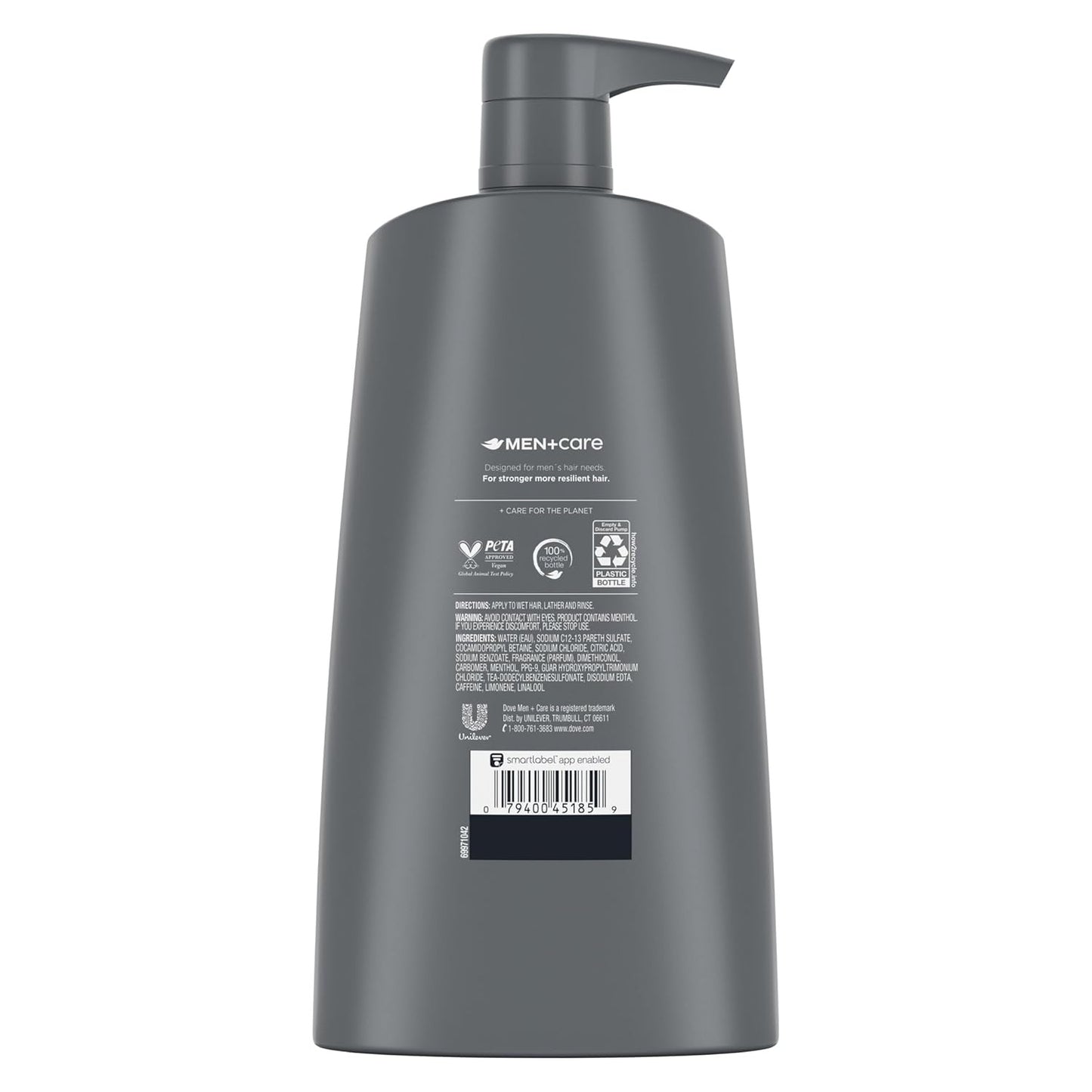 2-In-1 Shampoo and Conditioner Fresh and Clean 4 Count Nourishes and Invigorates