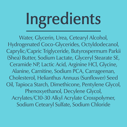 Advanced Repair Body Cream for Very Dry Skin, Fragrance Free Daily Body Moisturi