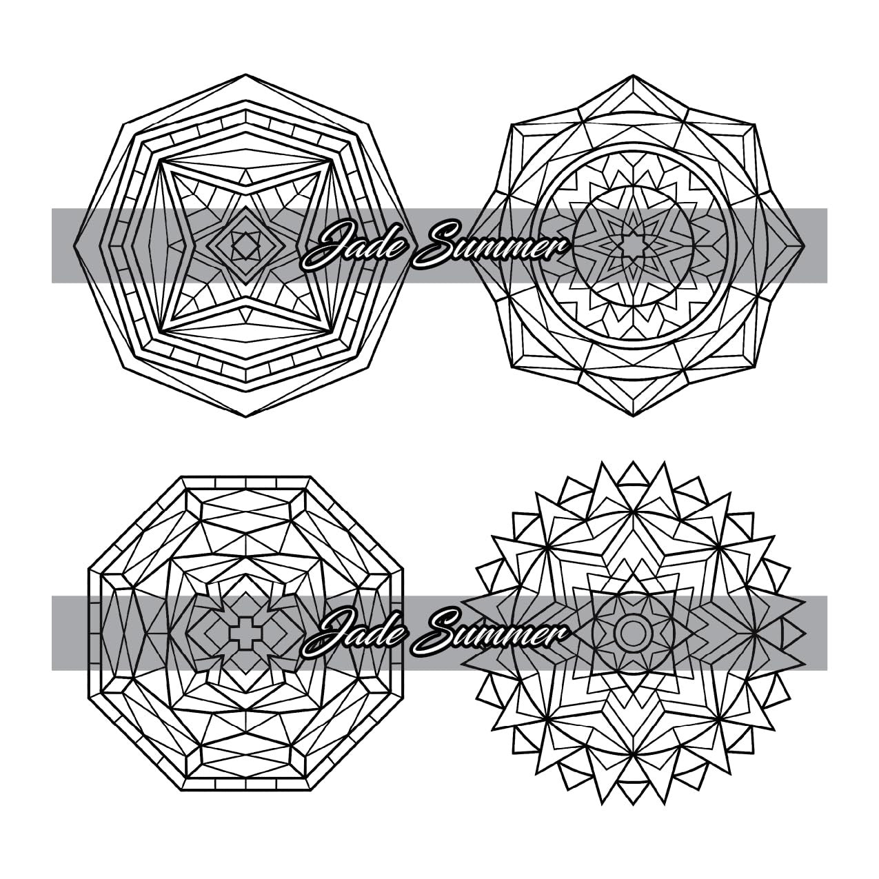 100 Mini Mandalas: a Mandala Coloring Book for Adults and Kids with Easy, Cute,