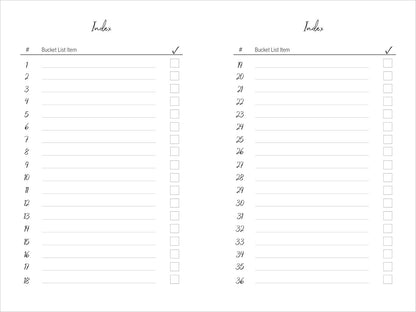 Our Bucket List: a Journal for Couples: Create Your Dream Life Together and Reco