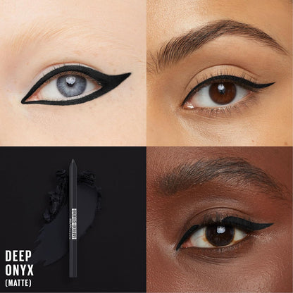 Tattoostudio Long-Lasting Sharpenable Eyeliner Pencil, Glide on Smooth Gel Pigme