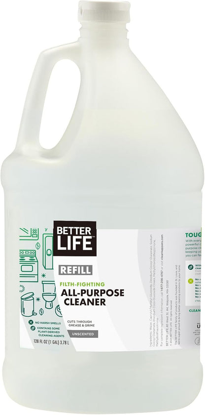 All Purpose Cleaner - Multipurpose Home and Kitchen Cleaning Spray for Glass, Co