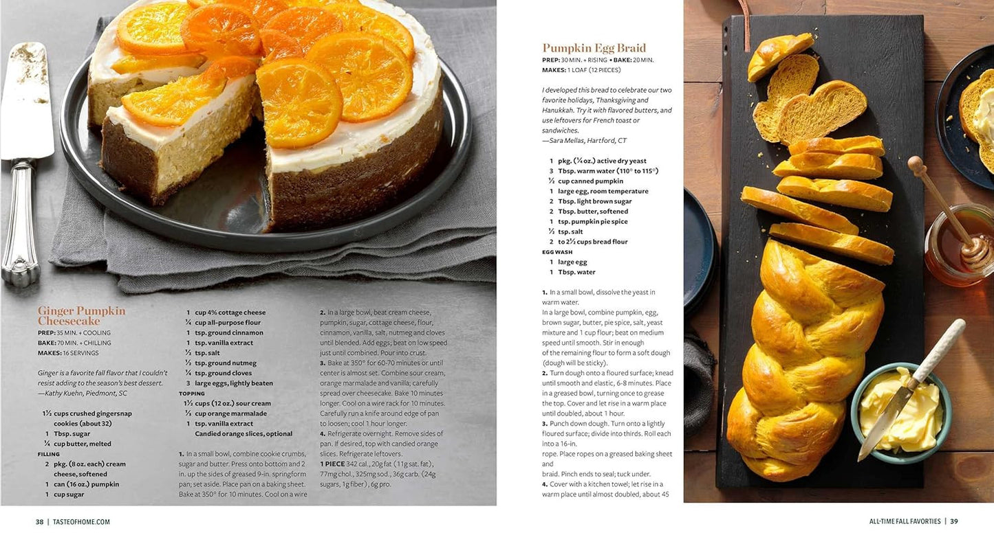 Taste of Home Fall Baking: 275+ Breads, Pies, Cookies and More! (Taste of Home B