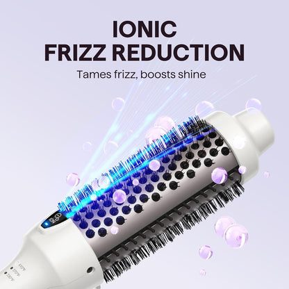 Thermal Brush, 1.5 Inch Ionic Thermal round Brush Makes Hair Smoother Get Natura