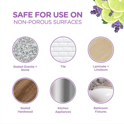 Sweet Lavender + Lime Biodegradable All-Purpose Cleaner Concentrate, 25 Ounce