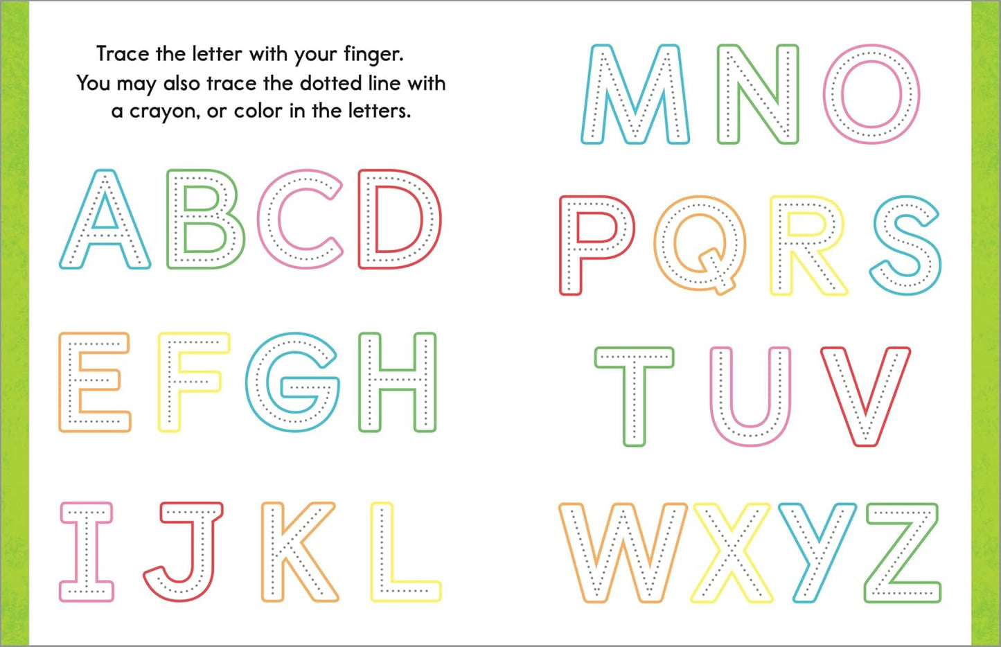 My First Alphabet Tracing Workbook: Practice Pen Control with Abcs and Animal Wo