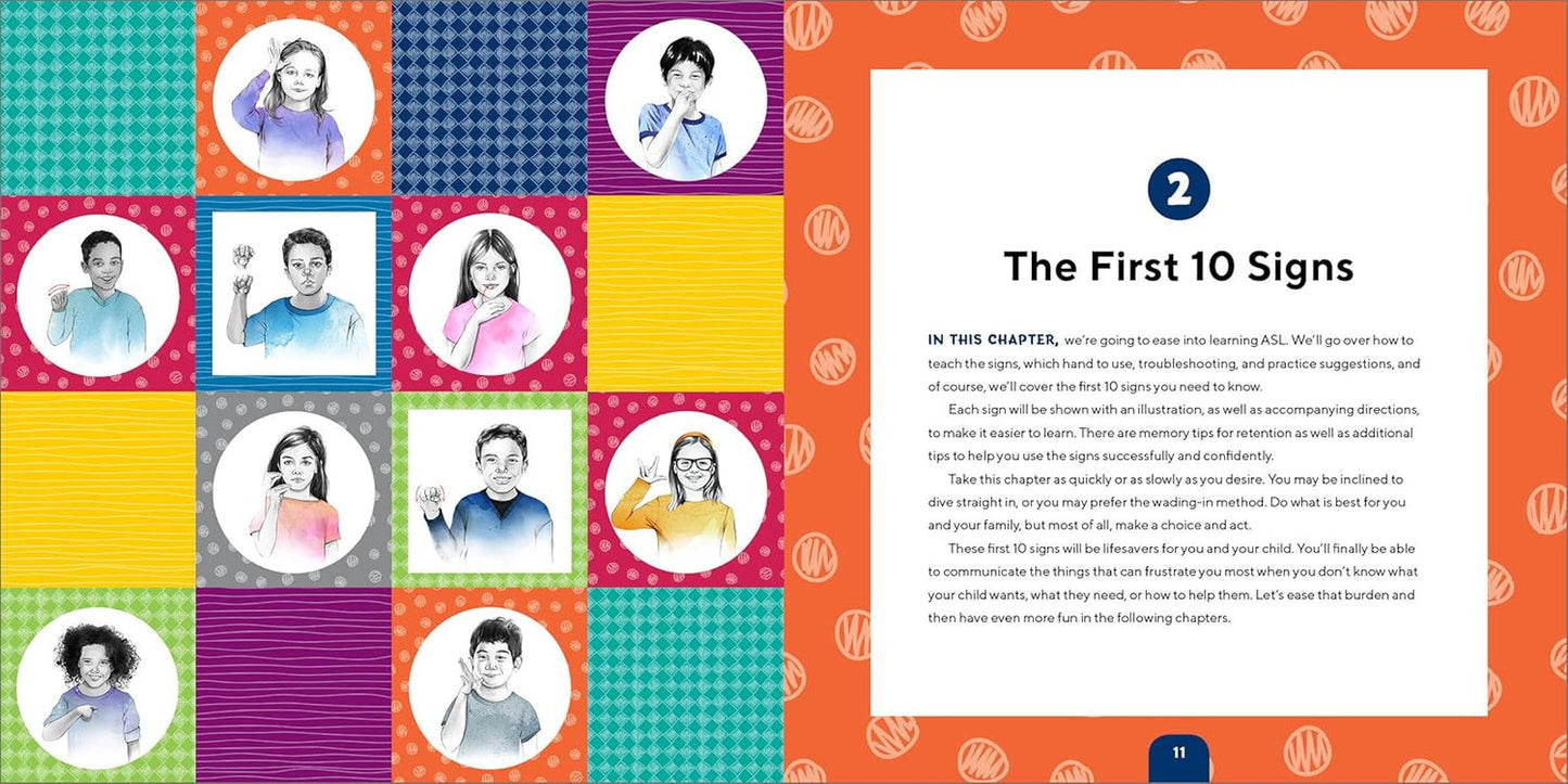 American Sign Language for Kids: 101 Easy Signs for Nonverbal Communication