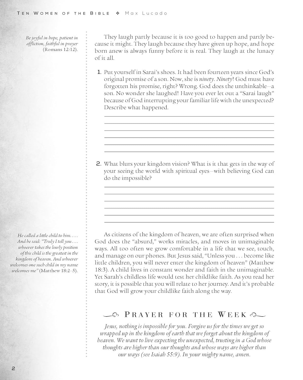 Ten Women of the Bible Updated Edition: How God Used Imperfect People to Change