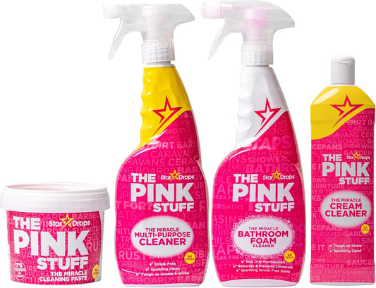 - the Pink Stuff - Miracle Cleaning Ultimate Bundle – Paste, Multi-Purpose Spray