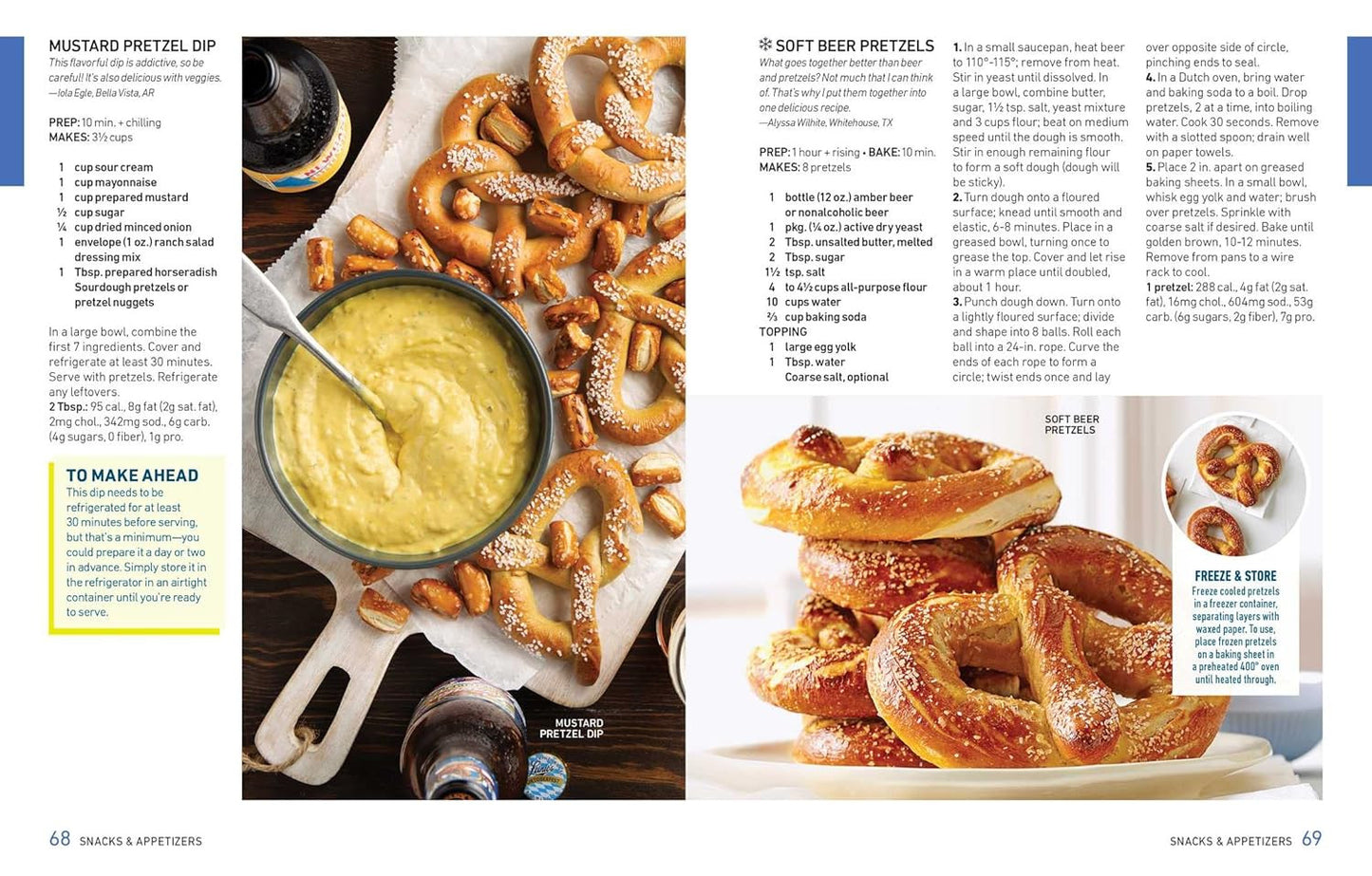 Taste of Home Make Ahead Comfort Foods: 252 Recipes, Prep-Now Eat-Later, Freezer