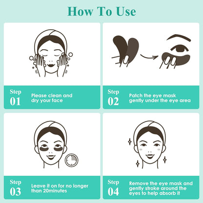 Under Eye Patches (30 Pairs), under Eye Mask for Puffy Eyes, Dark Circles,Bags a