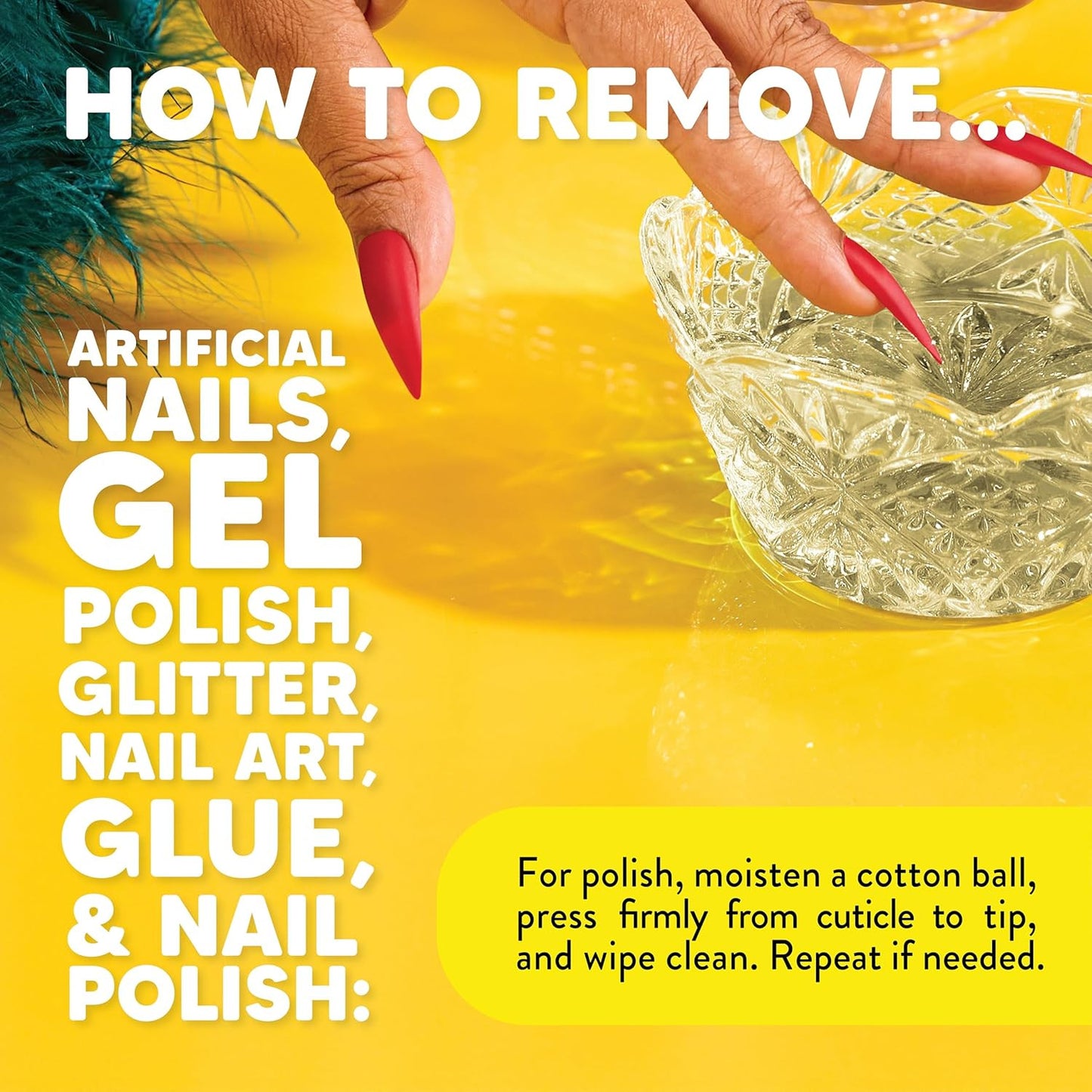 100% Pure Acetone Nail Polish Remover Kit with 7 Inch Nail File, 8 Fl Oz - Made
