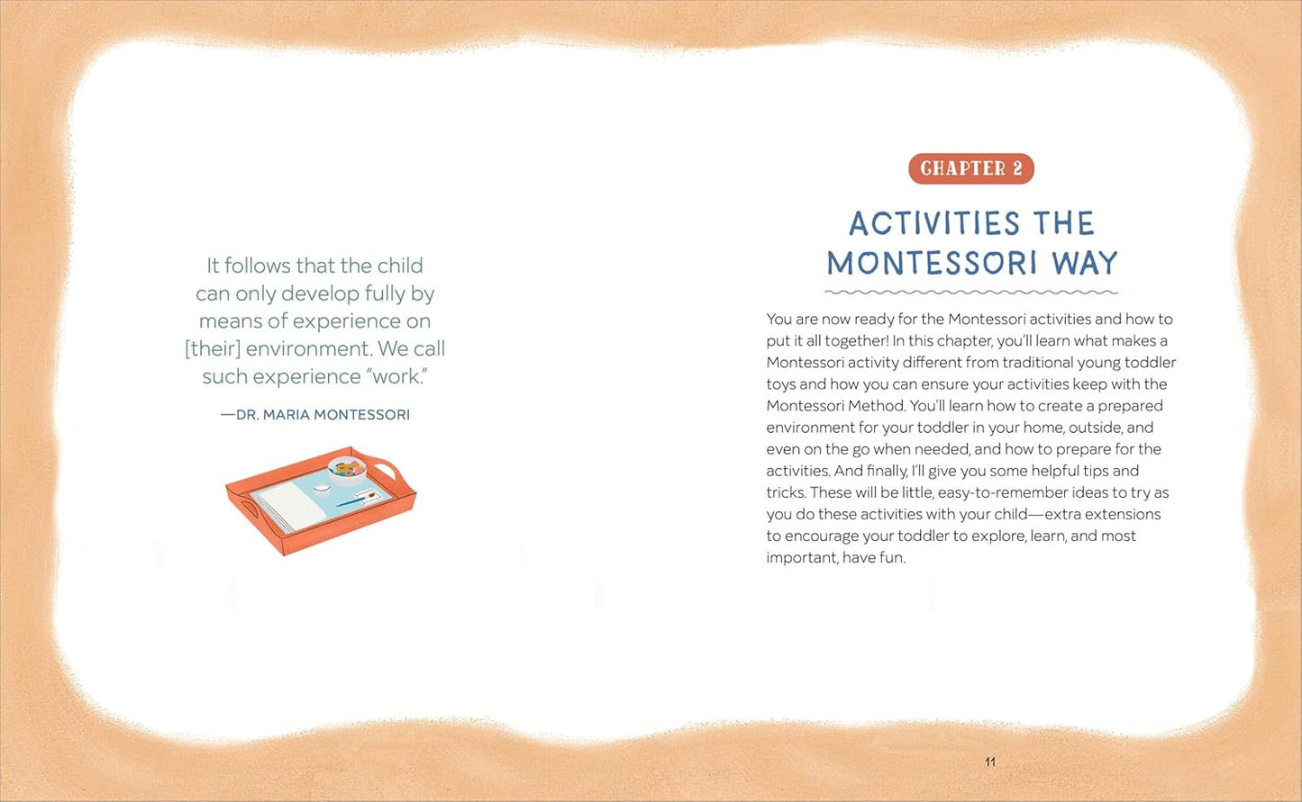 The Montessori Toddler Activity Book: 60 At-Home Games and Activities for Curiou