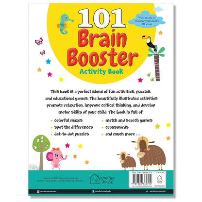101 Brain Booster Activity Book : Fun Activity Book for Children (101 Fun Activi