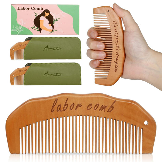 2 Pack Labor Comb Pregnancy Must Haves Labor and Delivery Essentials Birthing Co
