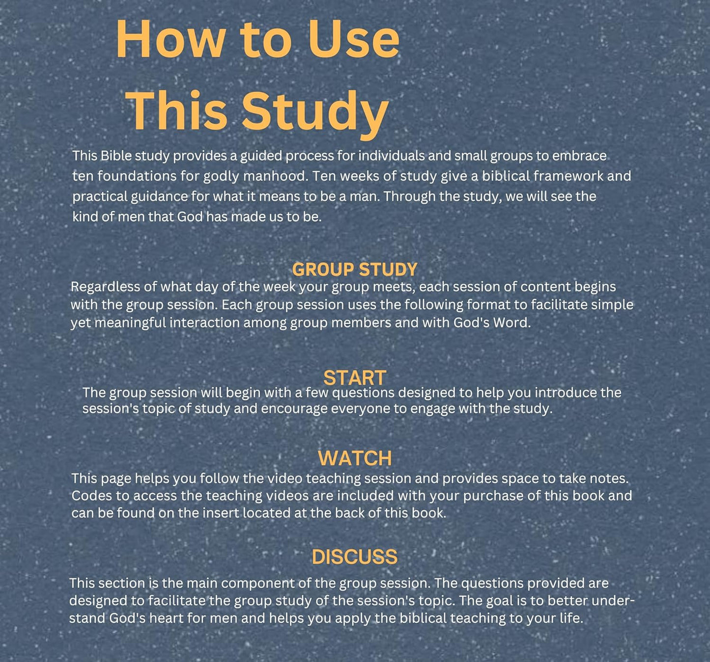 The Titus Ten - Bible Study Book with Video Access: Foundations for Godly Manhoo