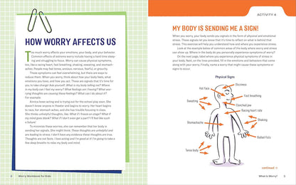 Worry Workbook for Kids: 50+ Fun Activities to Reduce Stress, Change Your Mindse