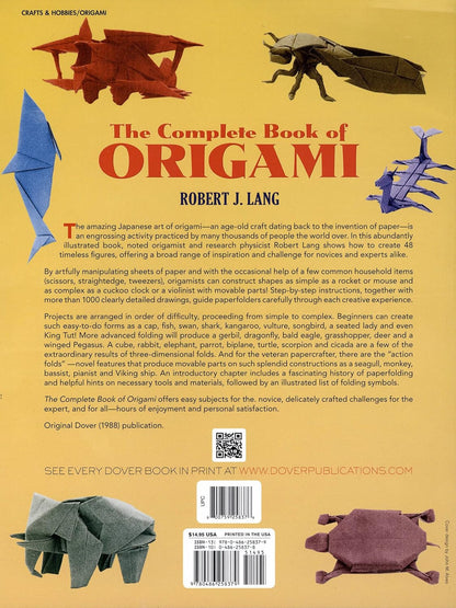 The Complete Book of Origami: Step-By-Step Instructions in over 1000 Diagrams/37