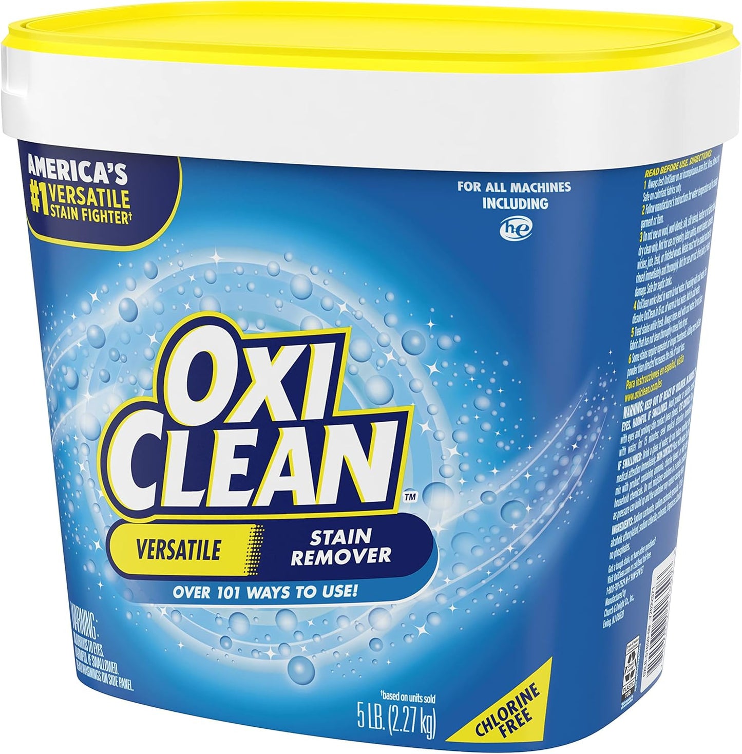 Versatile Stain Remover Powder, 5 Lb