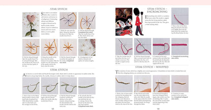 A-Z of Embroidery Stitches: a Complete Manual for the Beginner through to the Ad