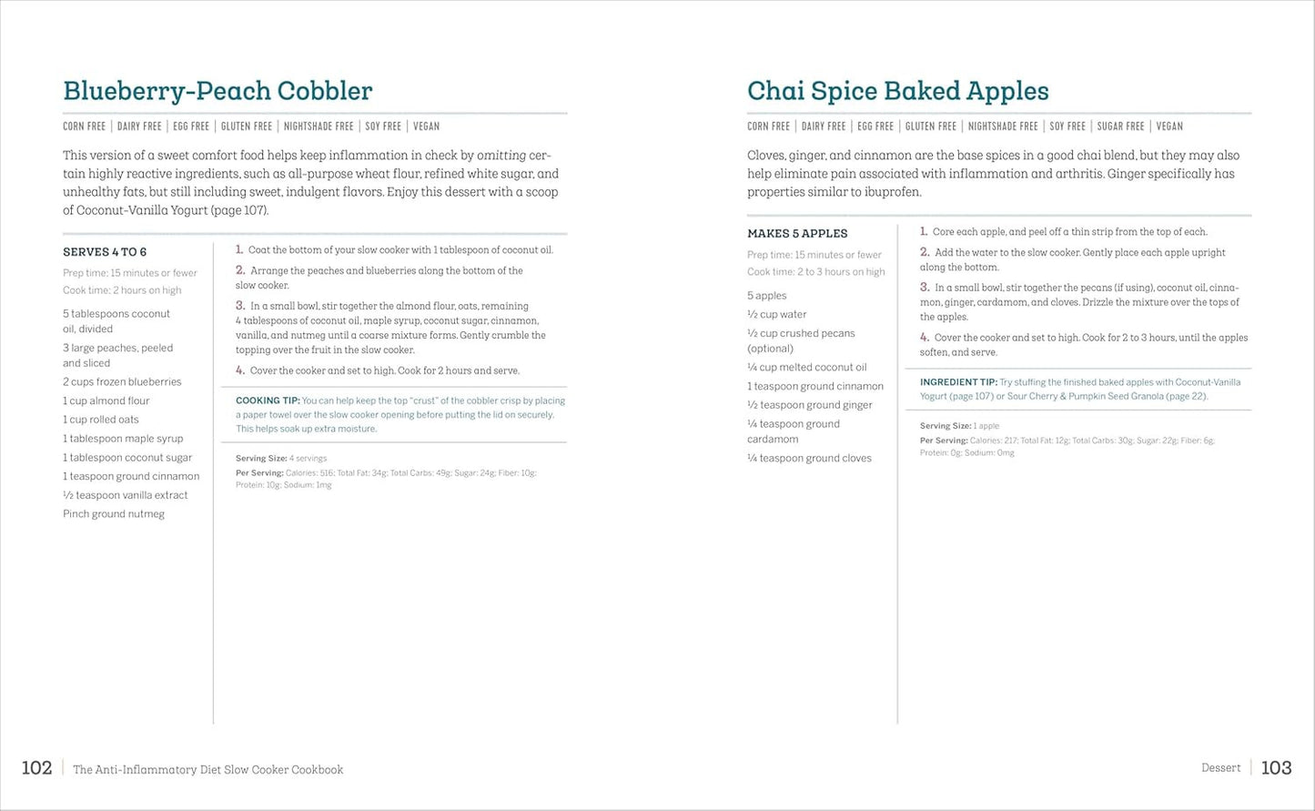 The Anti-Inflammatory Diet Slow Cooker Cookbook: Prep-And-Go Recipes for Long-Te