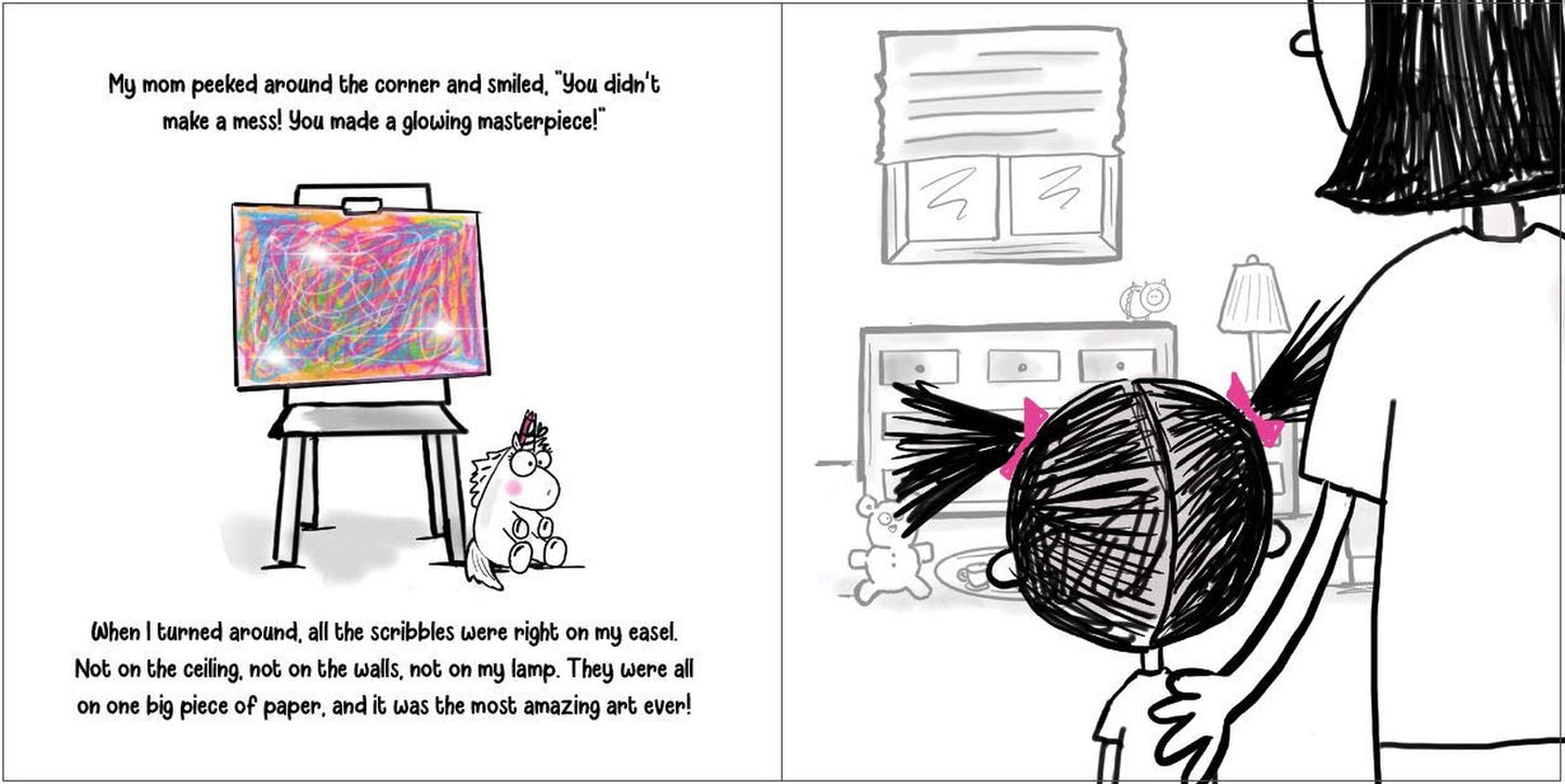 Never Let a Unicorn Scribble! (Funny Unicorn Picture Book Series for Ages 4-8)