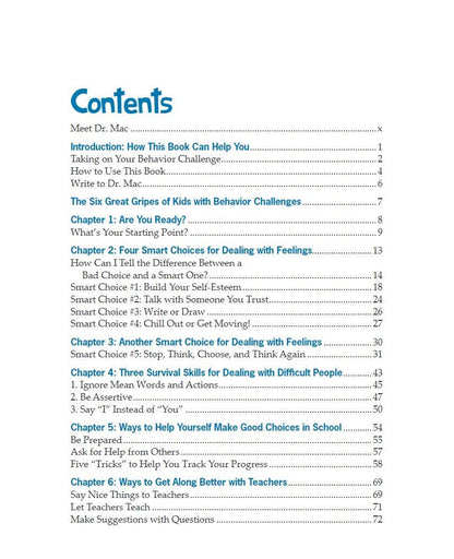 The Survival Guide for Kids with Behavior Challenges: How to Make Good Choices a