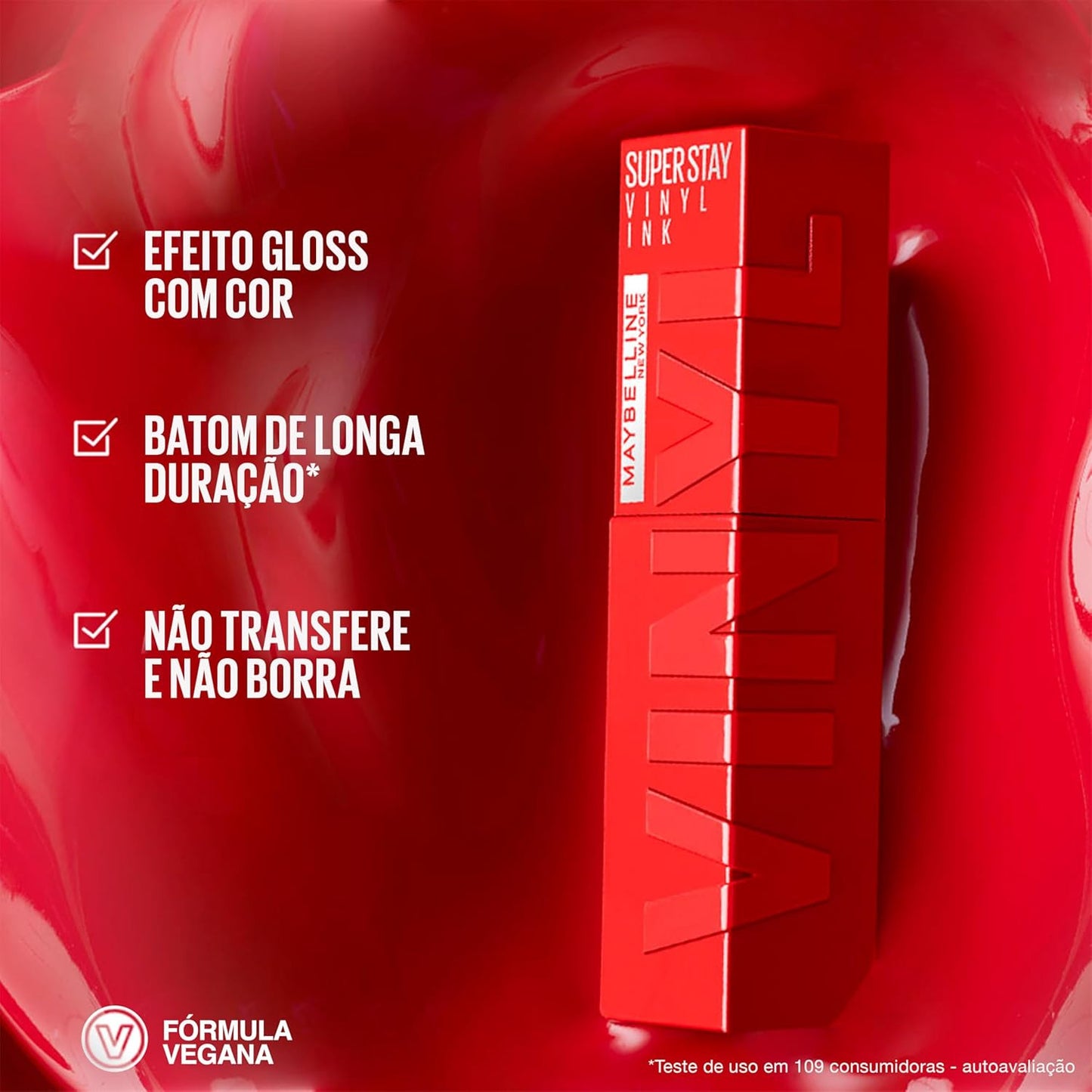 Super Stay Vinyl Ink Longwear No-Budge Liquid Lipcolor Makeup, Highly Pigmented