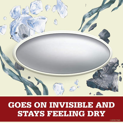 Antiperspirant & Deodorant for Men, Invisible Solid, Volcano with Charcoal Scent