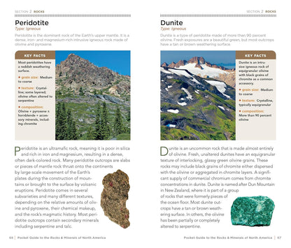 National Geographic Pocket Guide to Rocks and Minerals of North America (Pocket