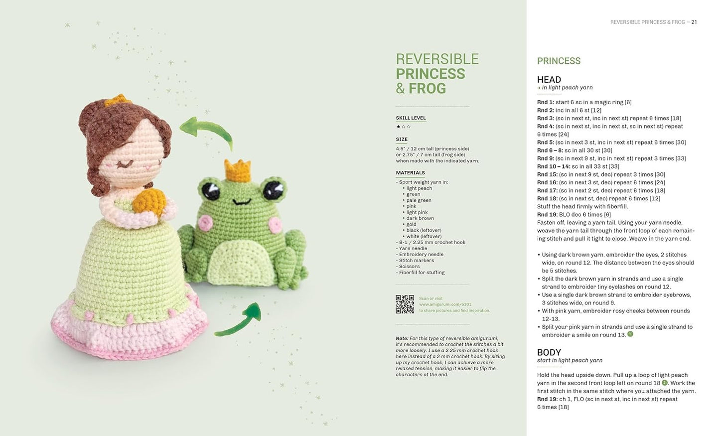 Reversible Amigurumi: Crochet Magical Fairies and Tales