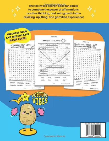The Uplifting Word Search Puzzle Book for Adults, Teens & Seniors: 100 Large Pri