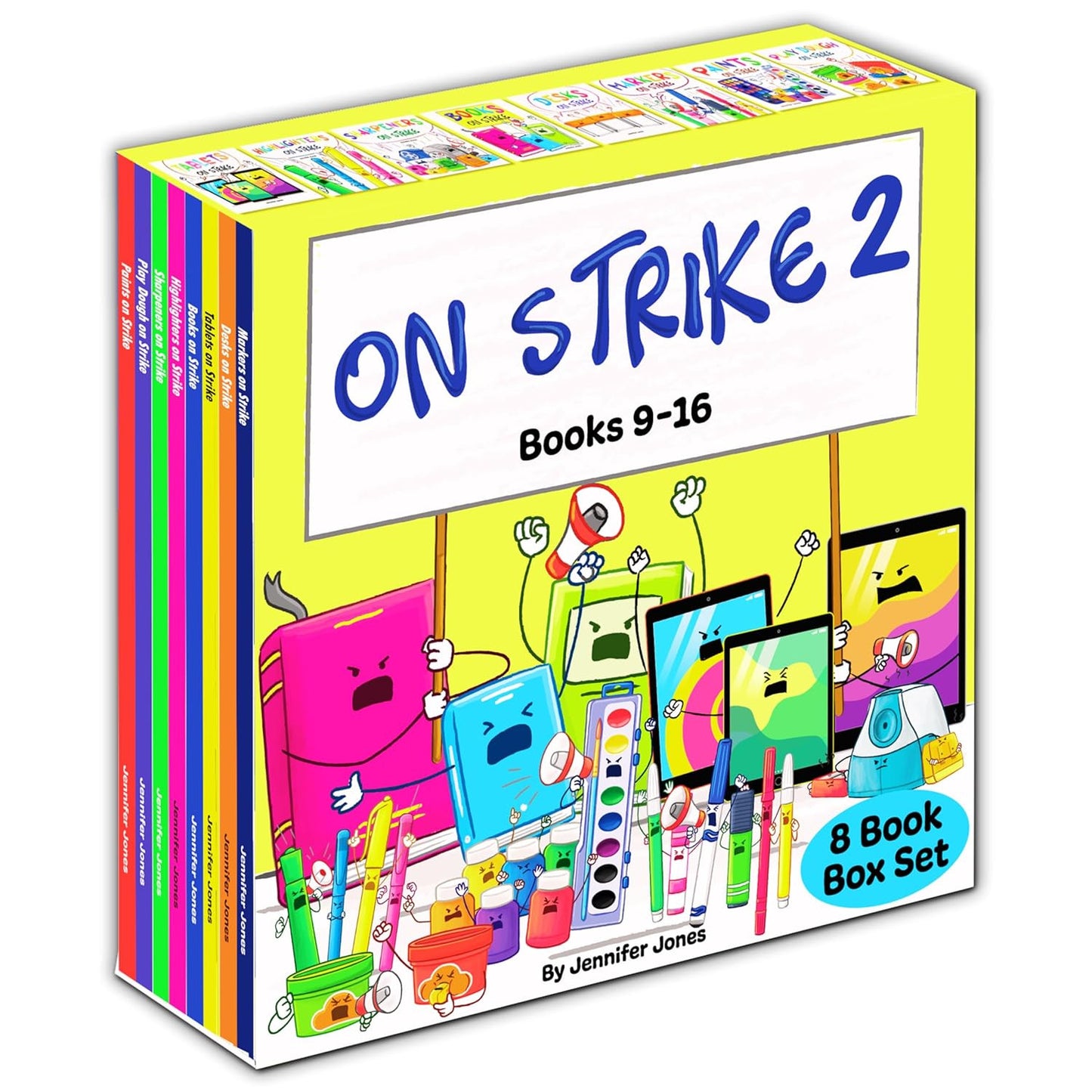 On Strike Box Set 2, Books 9-16: Books on Strike, Tablets on Strike, Paints on S