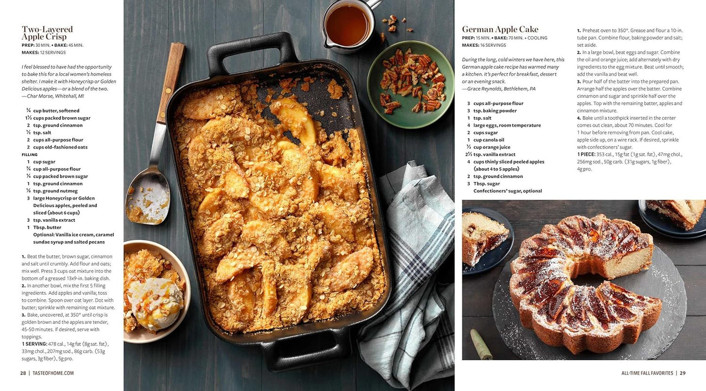 Taste of Home Fall Baking: 275+ Breads, Pies, Cookies and More! (Taste of Home B